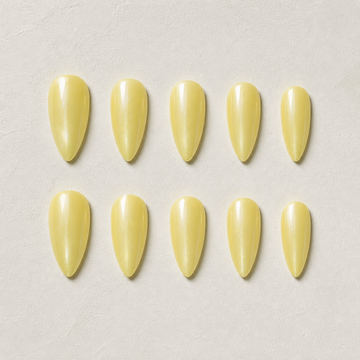 Buttercream Glow | Press-On Nails - Personalized Custom Pet Gift