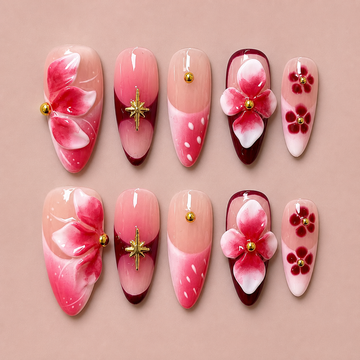 Orchid Rouge | Press-On Nails - Personalized Custom Pet Gift