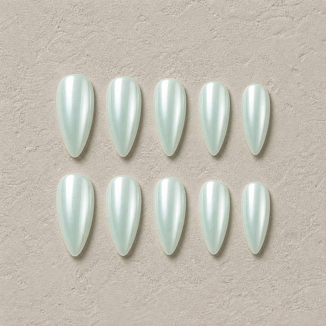 Mint Veil | Press-On Nails - Personalized Custom Pet Gift