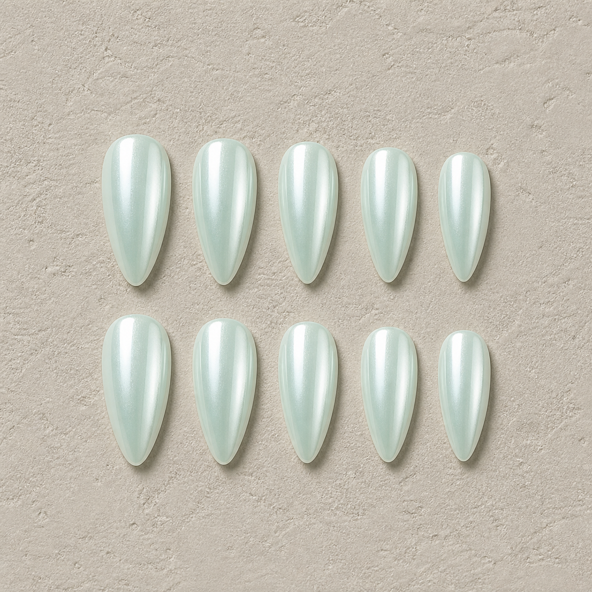 Mint Veil | Press-On Nails - Personalized Custom Pet Gift