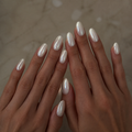 Ivory Halo | Press-On Nails - Personalized Custom Pet Gift