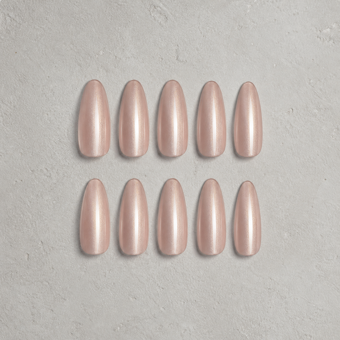 Nude Mirage | Press-On Nails - Personalized Custom Pet Gift