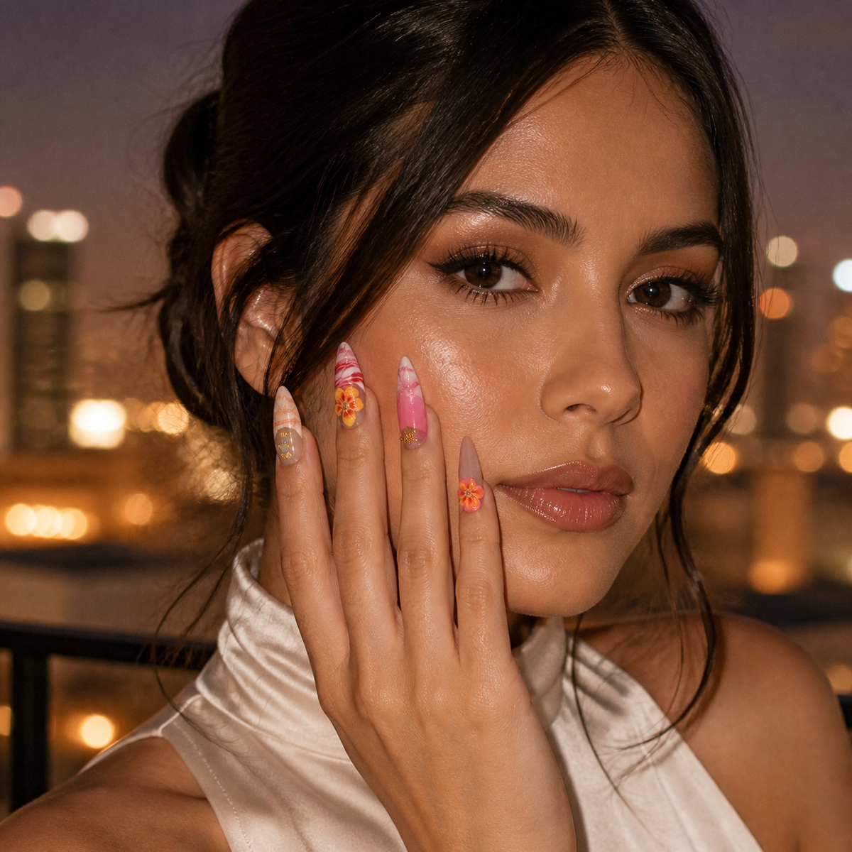 Coral Bloom | Press-On Nails - Personalized Custom Pet Gift