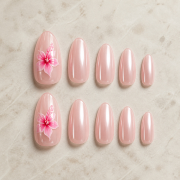 Petal Chrome | Press-On Nails - Personalized Custom Pet Gift