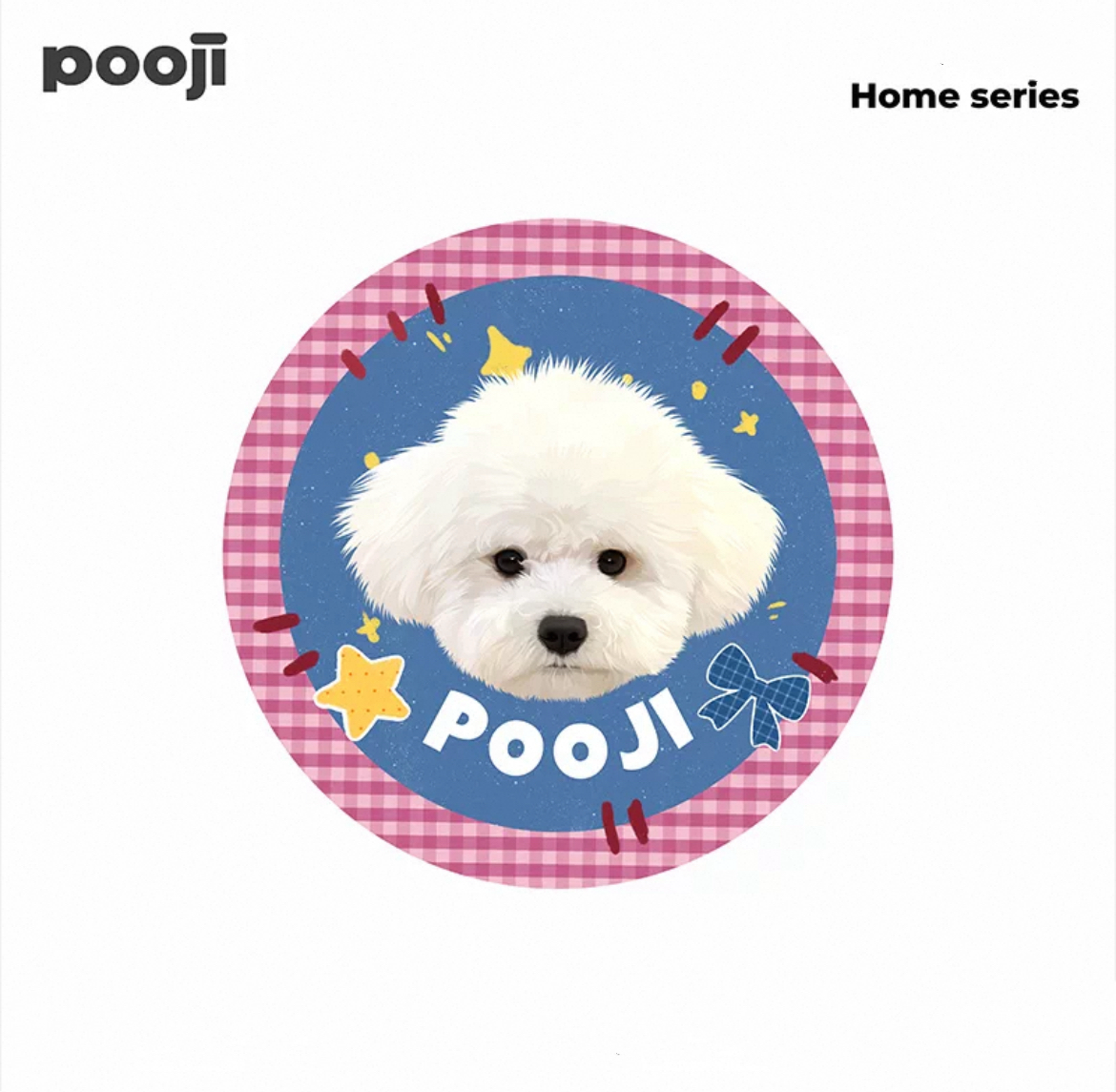 Custom Pet Photo Rug - Washable Milk Velvet Carpet | Pooji - Personalized Custom Pet Gift