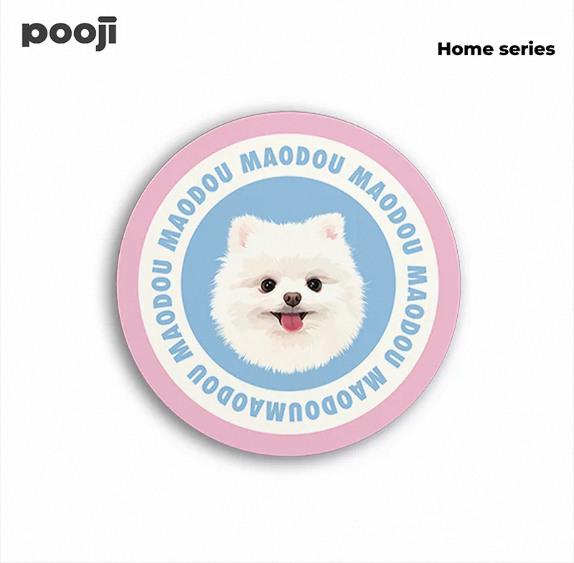 Custom Pet Photo Rug - Washable Milk Velvet Carpet | Pooji - Personalized Custom Pet Gift