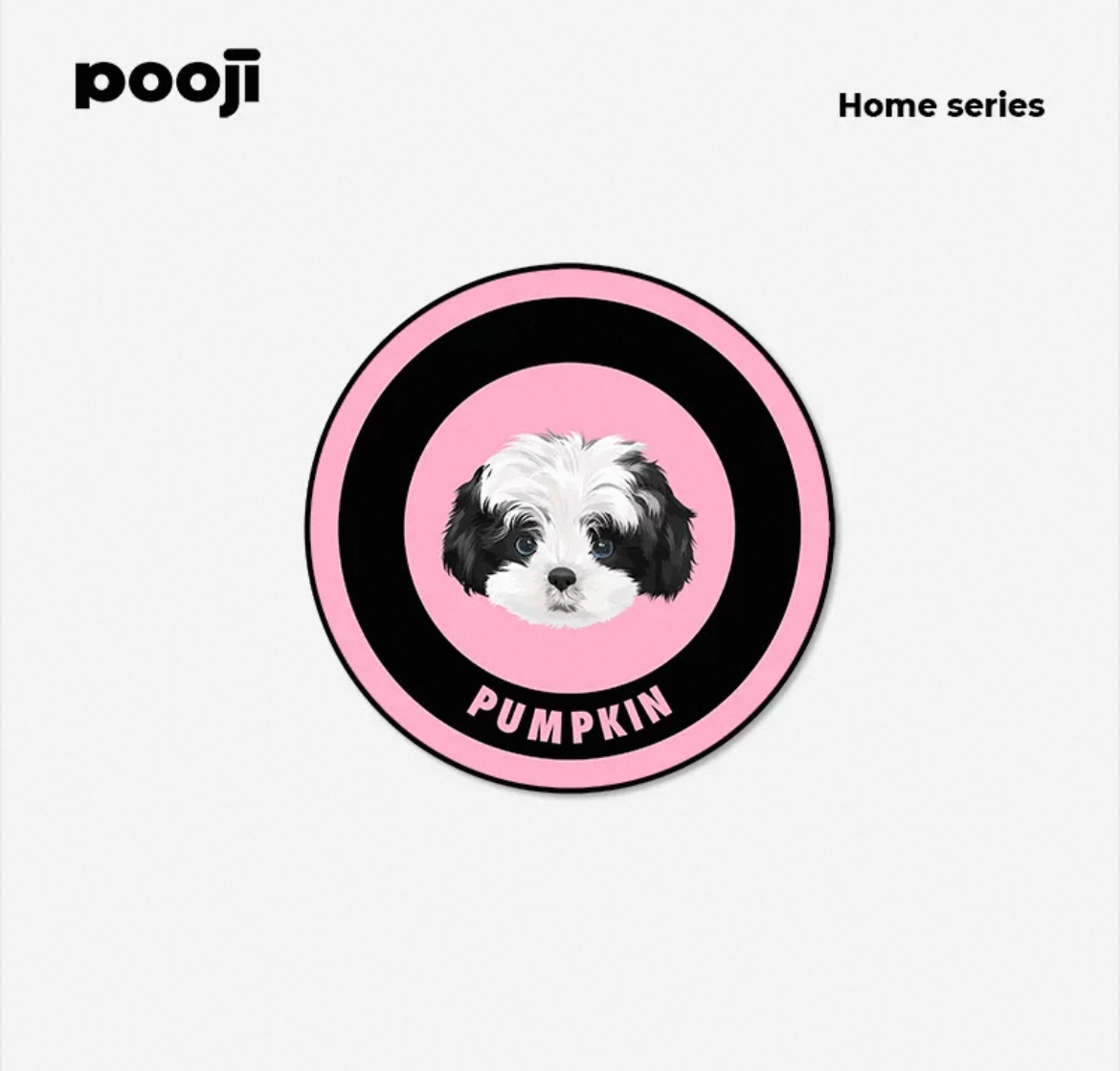 Custom Pet Photo Rug - Washable Milk Velvet Carpet | Pooji - Personalized Custom Pet Gift