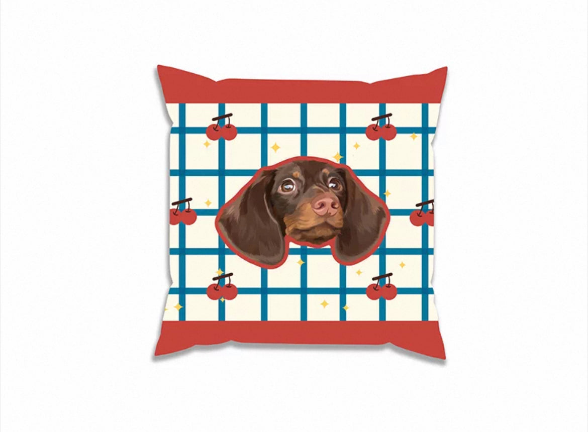Custom Double-Sided Pet Shaped Pillow - 50cm Clone | Pooji - Personalized Custom Pet Gift
