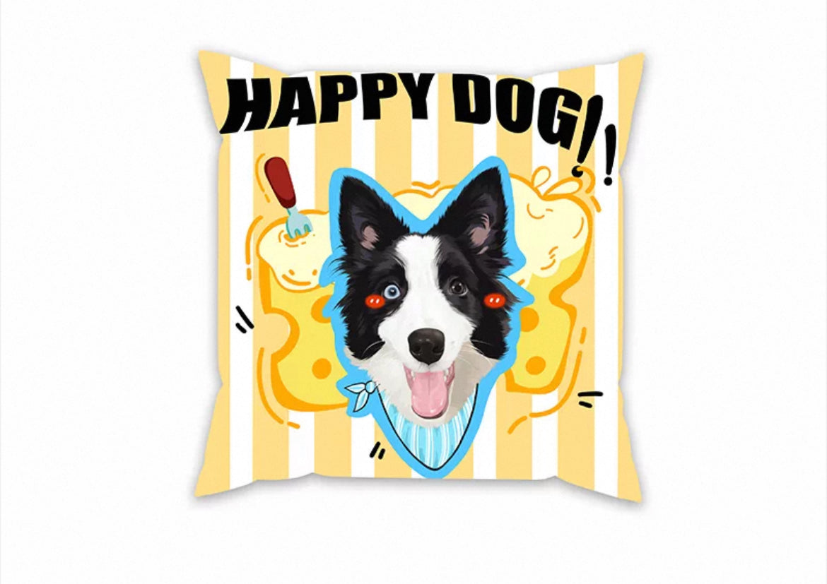 Custom Double-Sided Pet Shaped Pillow - 50cm Clone | Pooji - Personalized Custom Pet Gift