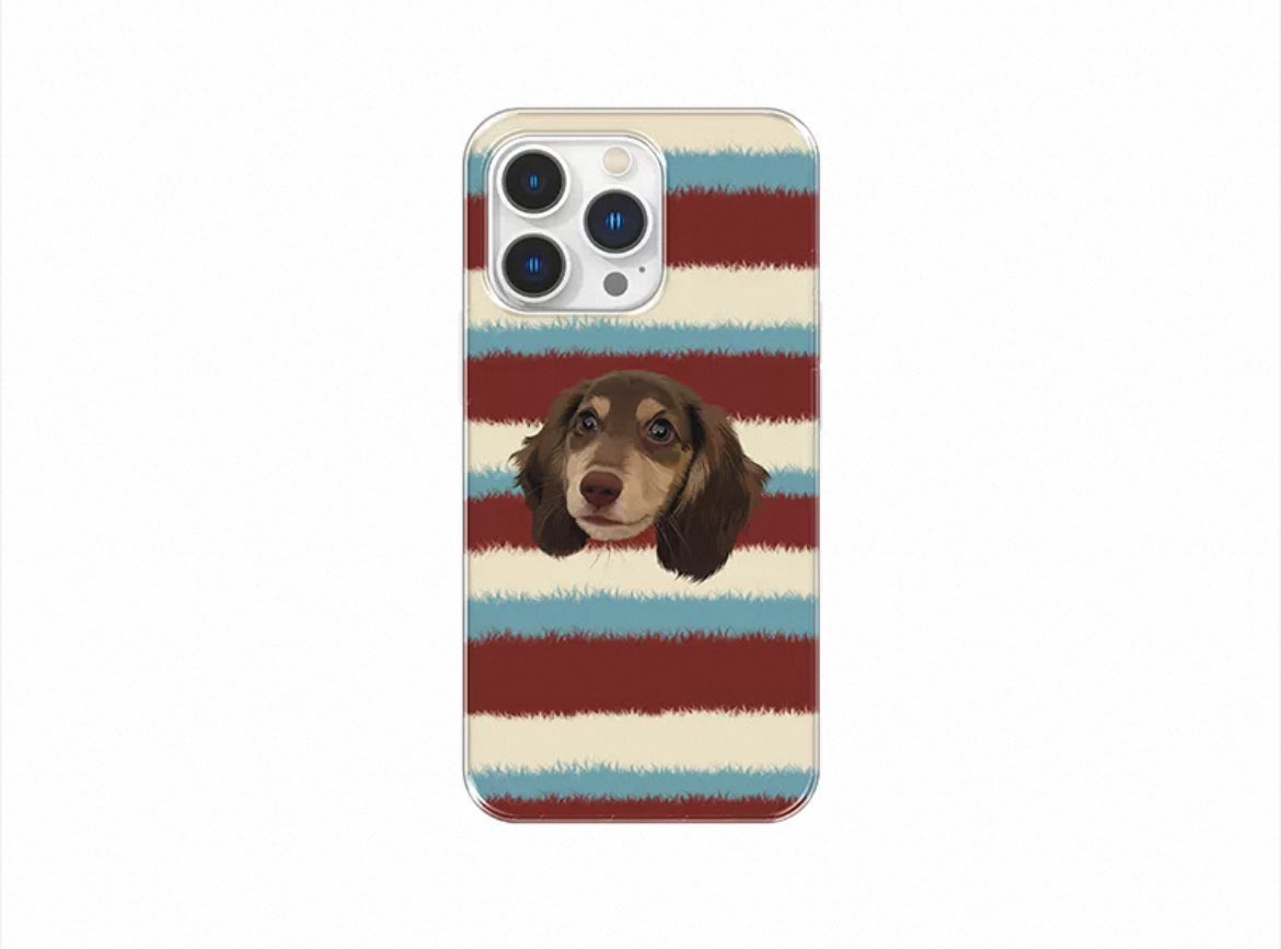 Custom MagSafe Pet Phone Case - Protective IMD Cover | Pooji - Personalized Custom Pet Gift