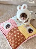 Custom Pet Plush Seat Cushion - Soft Chair Pillow Decor | Pooji - Personalized Custom Pet Gift