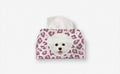 Custom Pet Tissue Box Cover - Personalized Fabric Holder | Pooji - Personalized Custom Pet Gift
