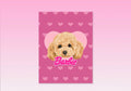 Custom Pet Flannel Blanket - Personalized Cozy Photo Throw | Pooji - Personalized Custom Pet Gift
