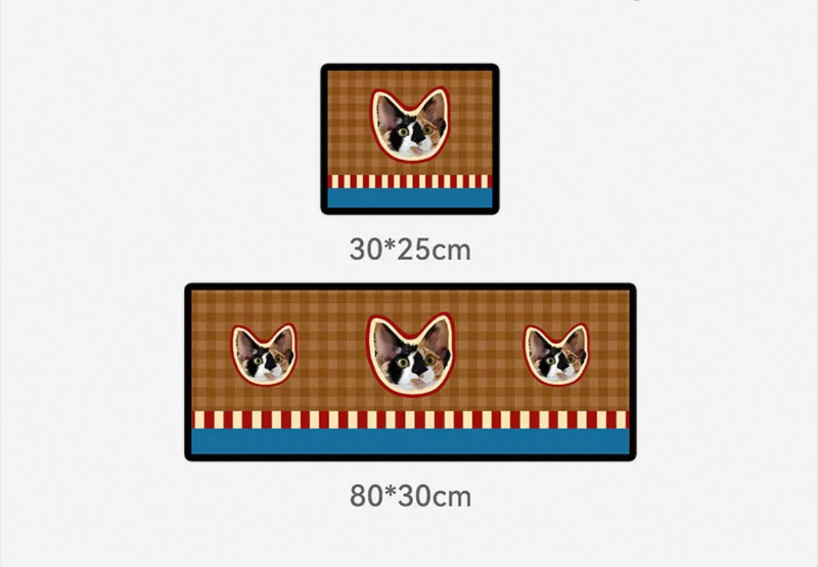 Custom Pet Mouse Pad - Personalized Desk Mat Organizer | Pooji - Personalized Custom Pet Gift