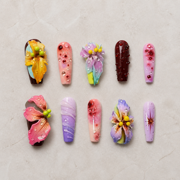 Island Sculpture | Press-On Nails - Personalized Custom Pet Gift