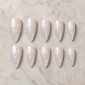 Moonlit Almond | Press-On Nails - Personalized Custom Pet Gift