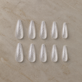 Silver Frost | Press-On Nails - Personalized Custom Pet Gift