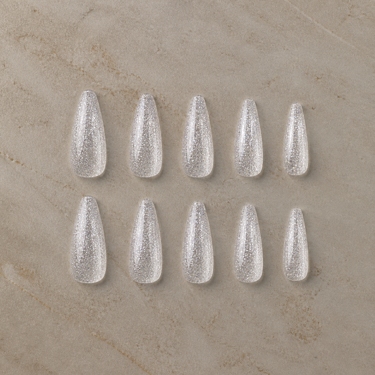 Silver Frost | Press-On Nails - Personalized Custom Pet Gift