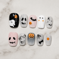 Ghost Confetti | Press-On Nails - Personalized Custom Pet Gift