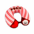 Custom Pet U-Shaped Travel Pillow - Memory Foam Neck Support | Pooji - Personalized Custom Pet Gift