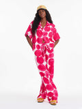 Pink Circle Dot Soft Lounge Set 6